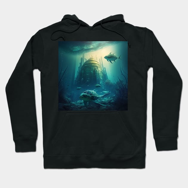 Atlantis Hoodie by AstroRisq